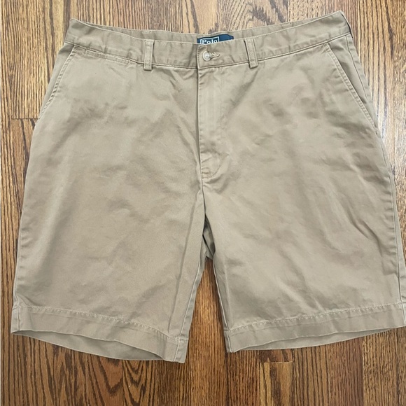 Polo by Ralph Lauren Men’s Dark Khaki Chino Prospect Short Size 36 - Picture 1 of 7
